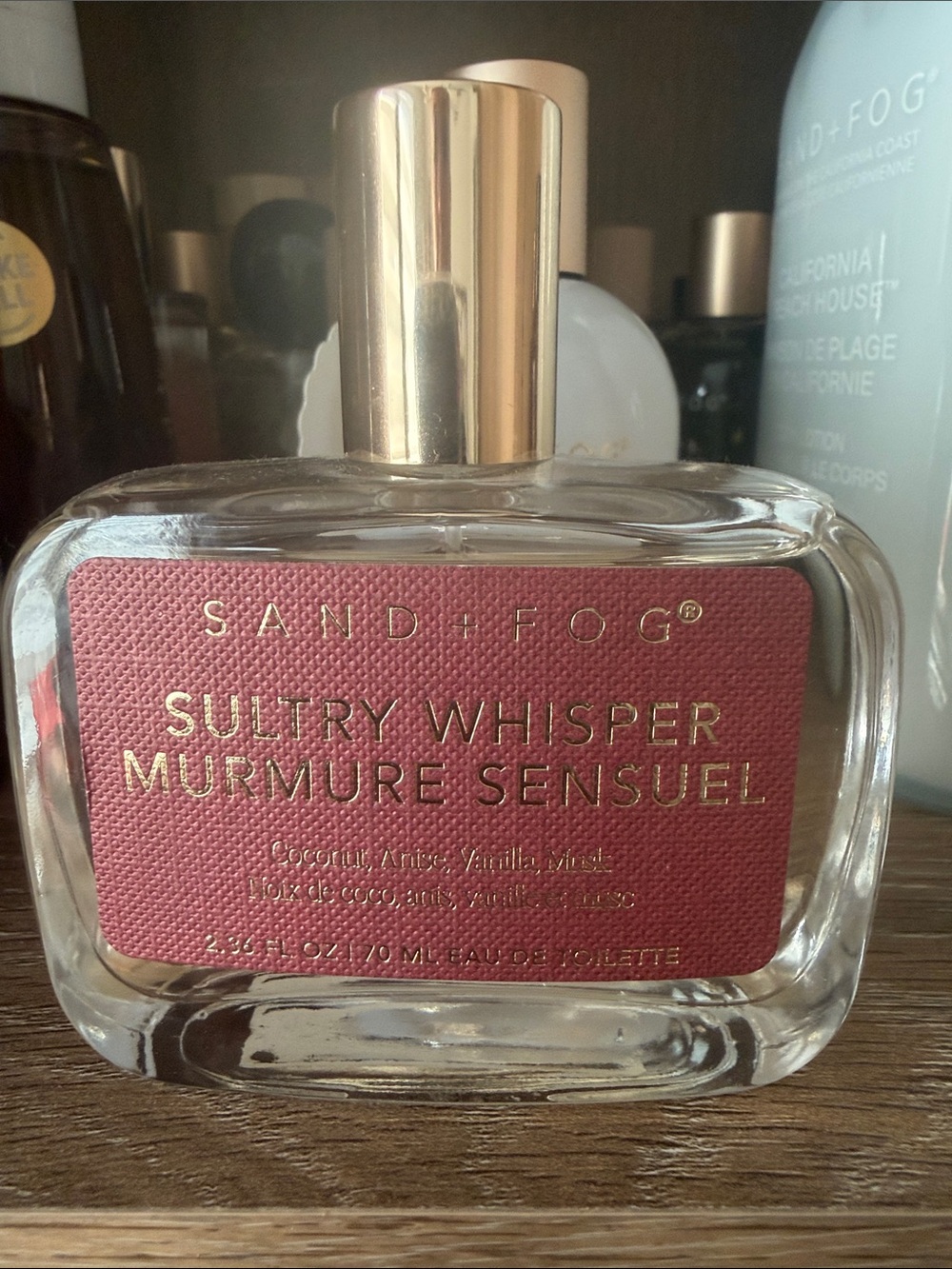 Sand + Fog Sultry Fragrance Mist  - Rose Label